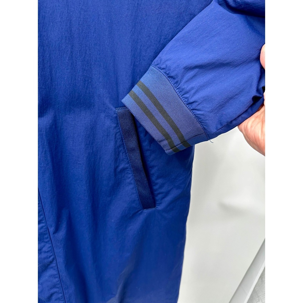 Vintage Nike Air Men's Blue Longline Bomber Jacket - Picture 3 of 12